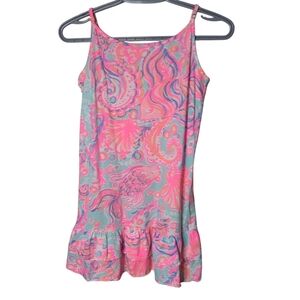Lilly Pulitzer Girls Arella Summer Mini Dress Size XL (12-14)